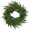Northlight Real Touch™️ Long Needle Pine and Mixed Foliage Artificial Christmas Wreath - 25" - Unlit